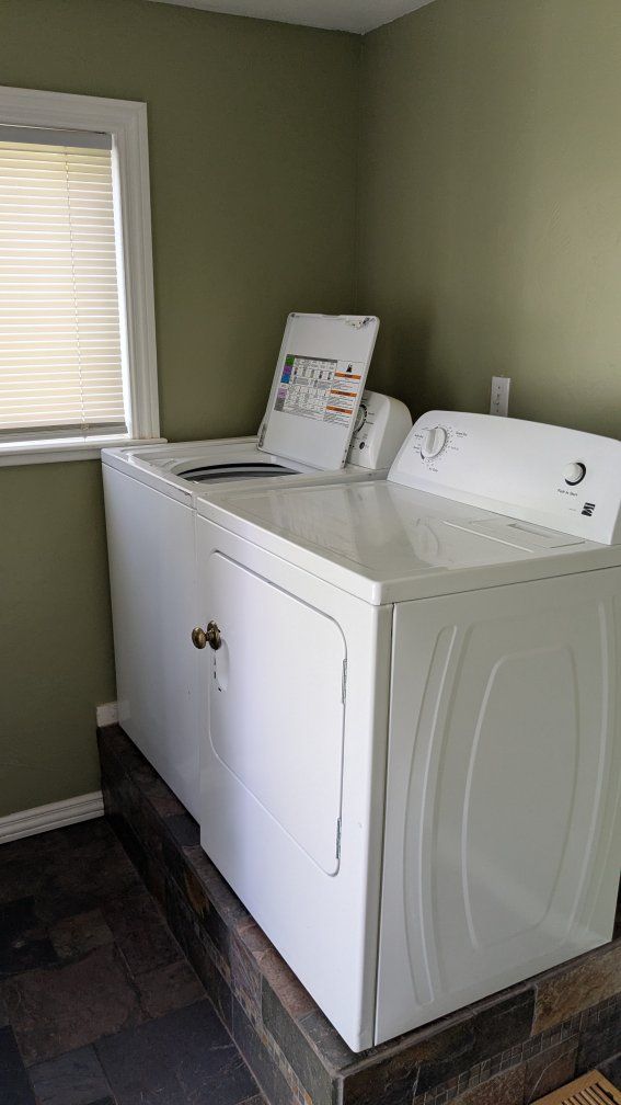 matching set Kenmore washer and electric dryer