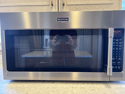Maytag Stainless Steel Over-the-Range Microwave – Excellent Condition