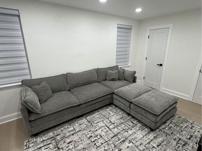 Beautiful comfortable sectional couch