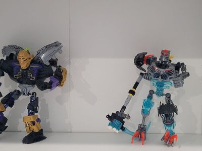 Two Lego Bionicles both for $50
