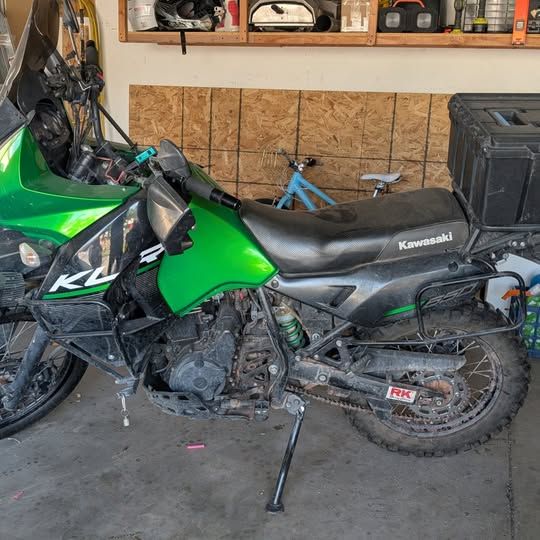 2015 Kawasaki KLR with a ton of extras