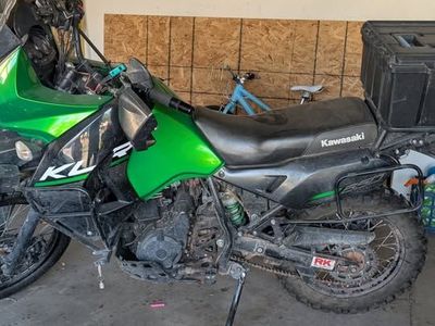 2015 Kawasaki KLR with a ton of extras