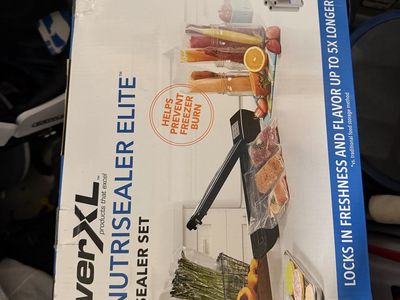 PowerXL Duo NutriSealer Elite Vacuum Sealer Set - Food Preservation System