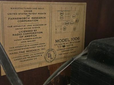 vintage capehart tube radio and record player.