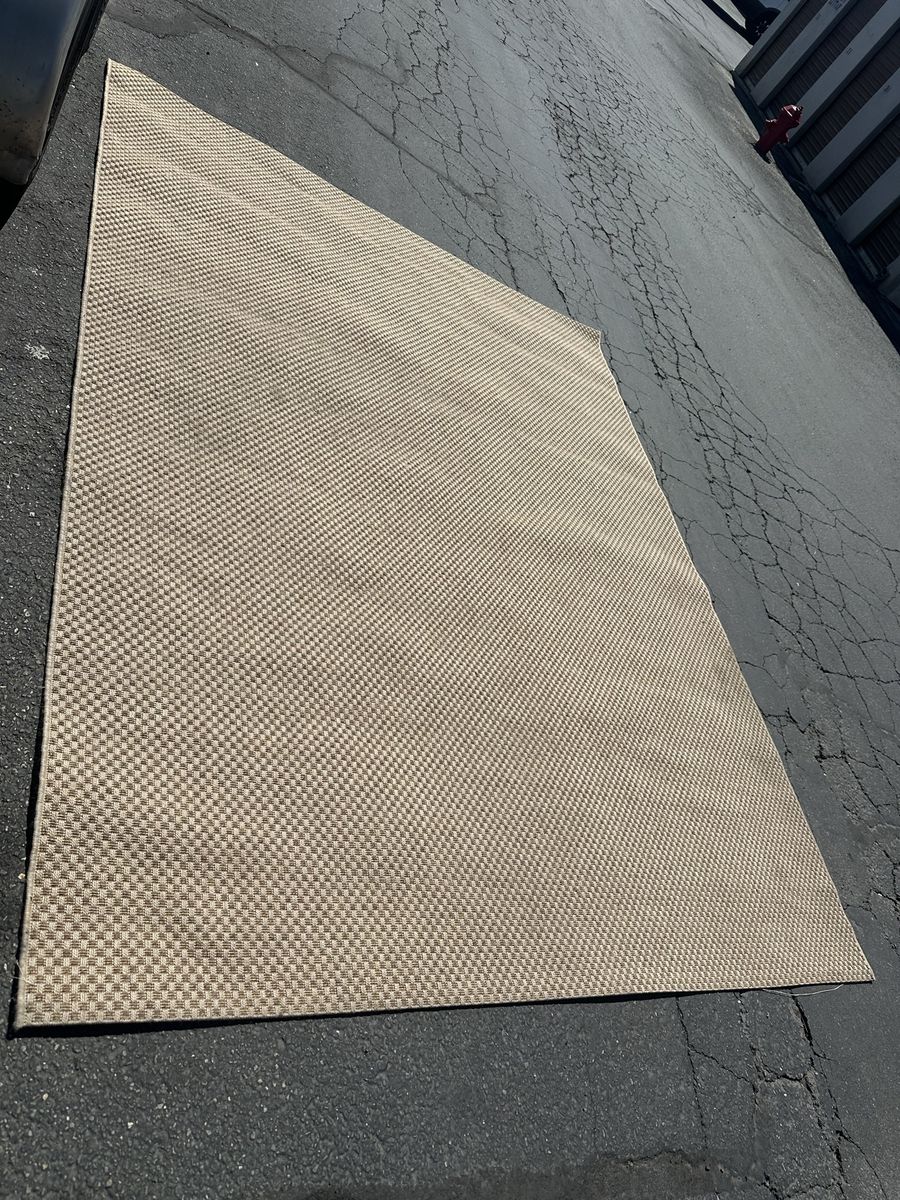 Messina Area Rug 8x10 Brown Tan