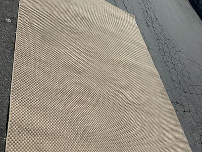 Messina Area Rug 8x10 Brown Tan