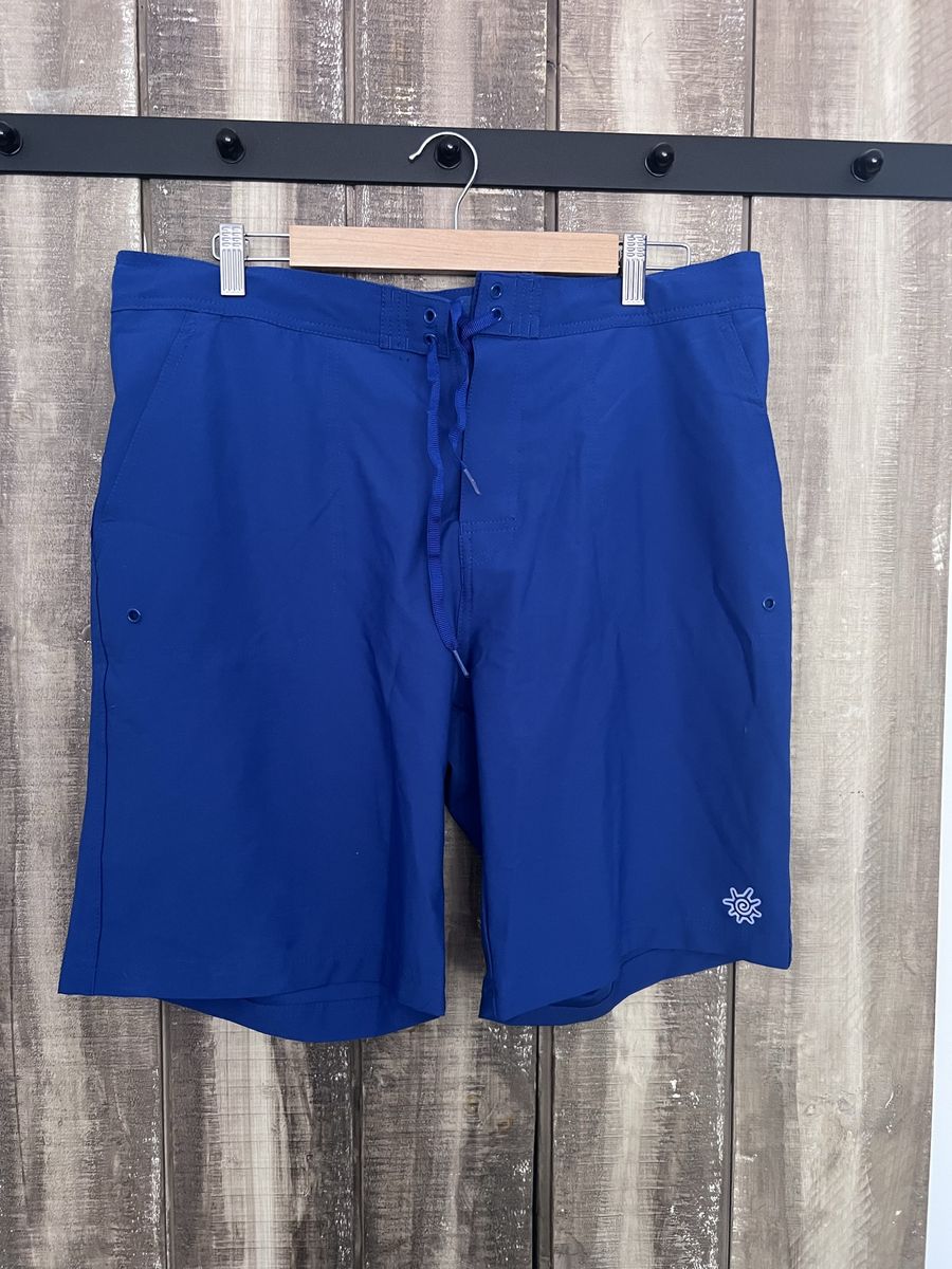 UV Skinz Women's Blue Board Shorts Swim Trunks Size XL UPF 50+