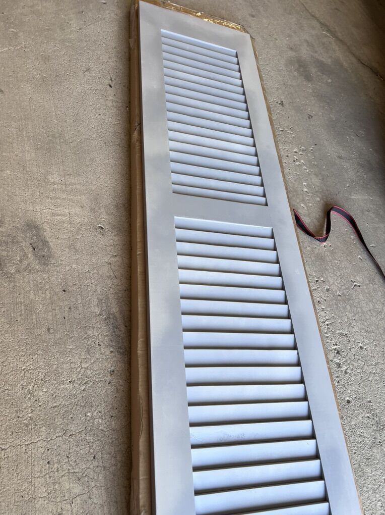 Window Shutter gray Pair