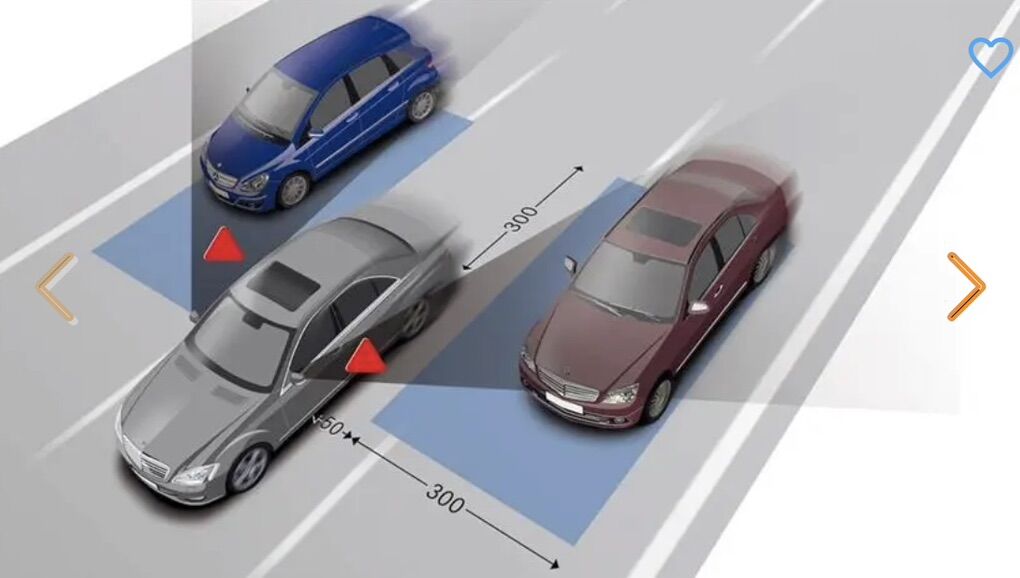 Blind spot censor kit