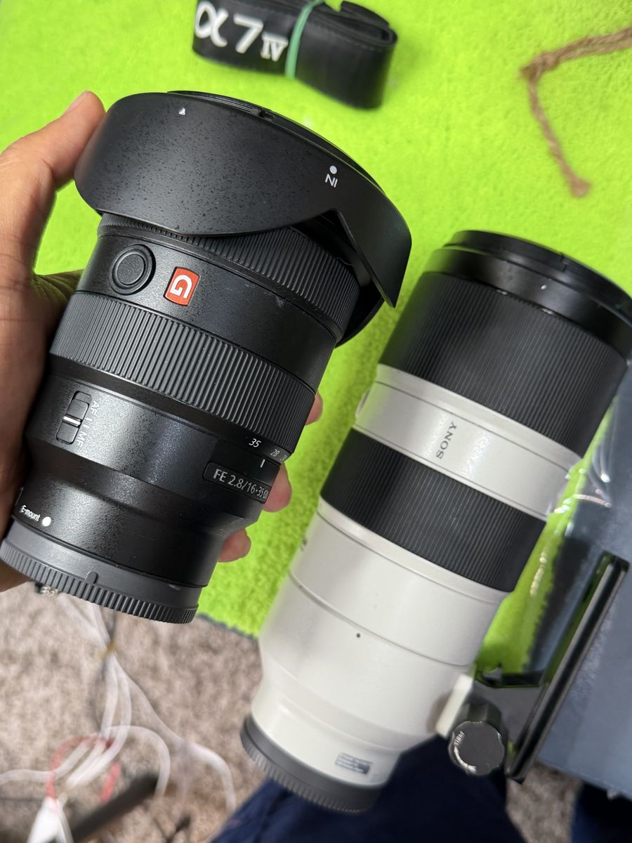 Sony fe 70-200 gm 2.8, 16-35mm GM 2.8