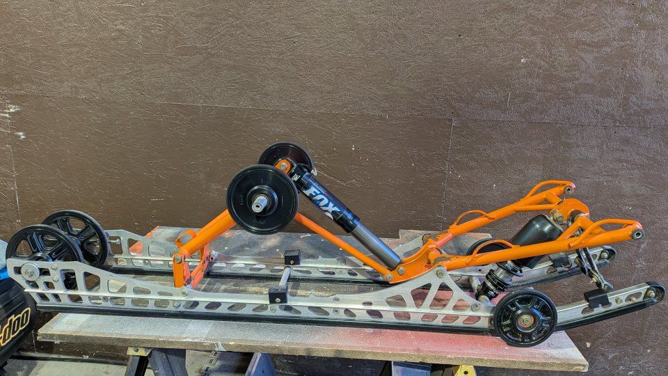 2011 Arctic cat M8 Snopro 153 skid