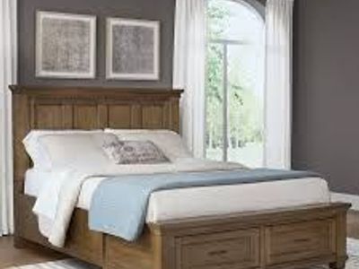 Pierson Bed Frame with Storage by Universal Broadmoore, Queen 1812639 #106385