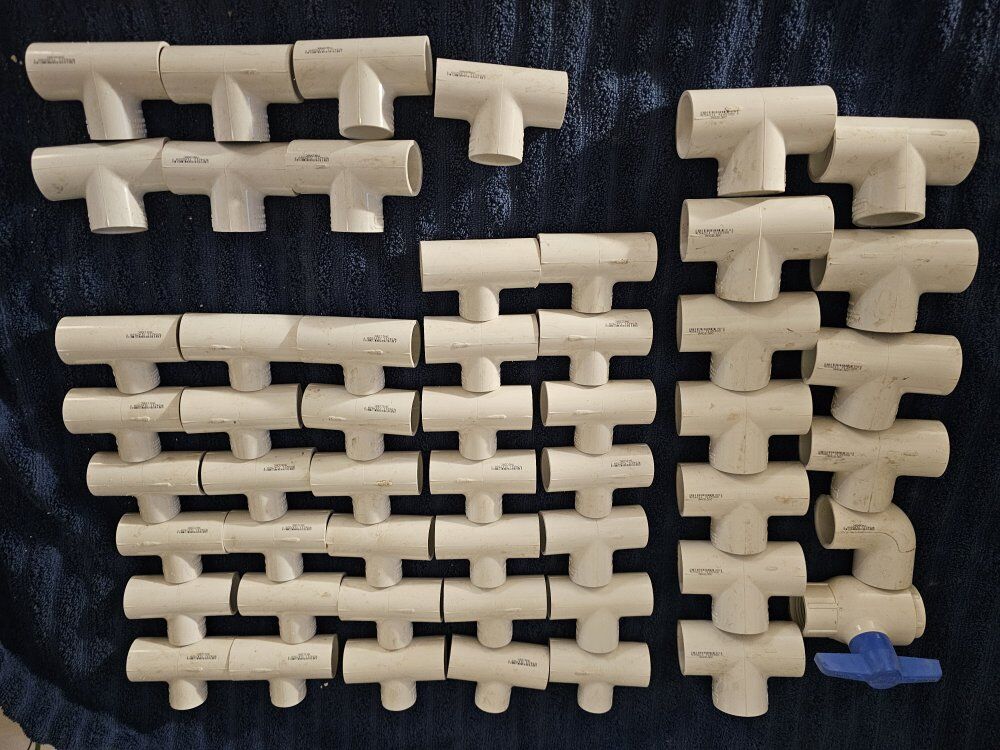 PVC 3/4 and 1 Spears T