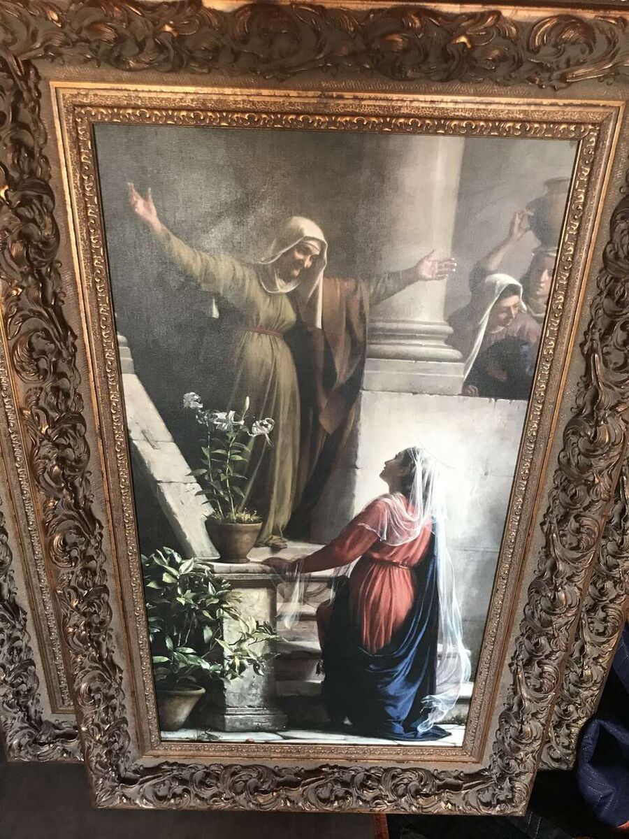 Carl Bloch Framed Art