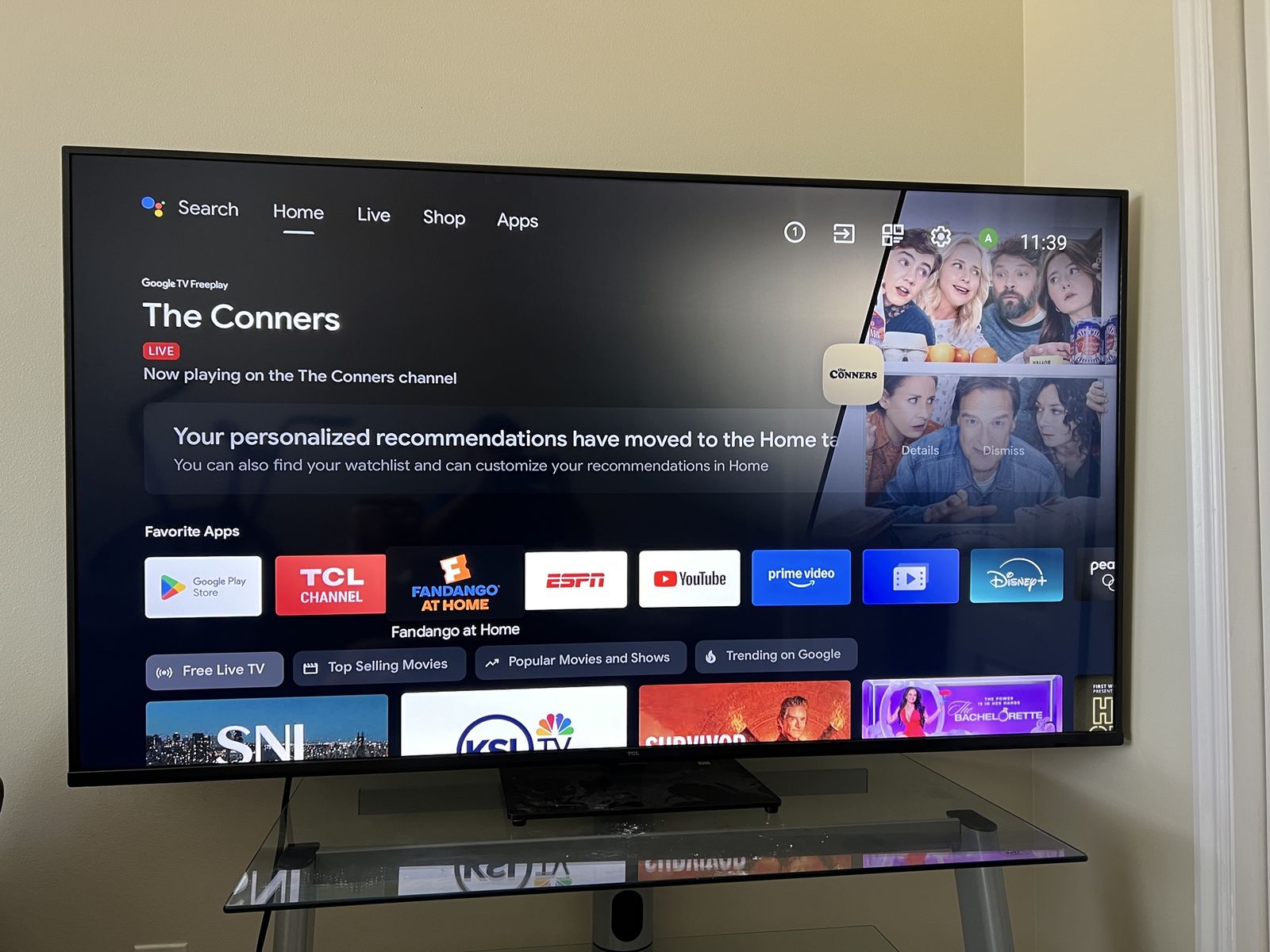 70” 4K TV