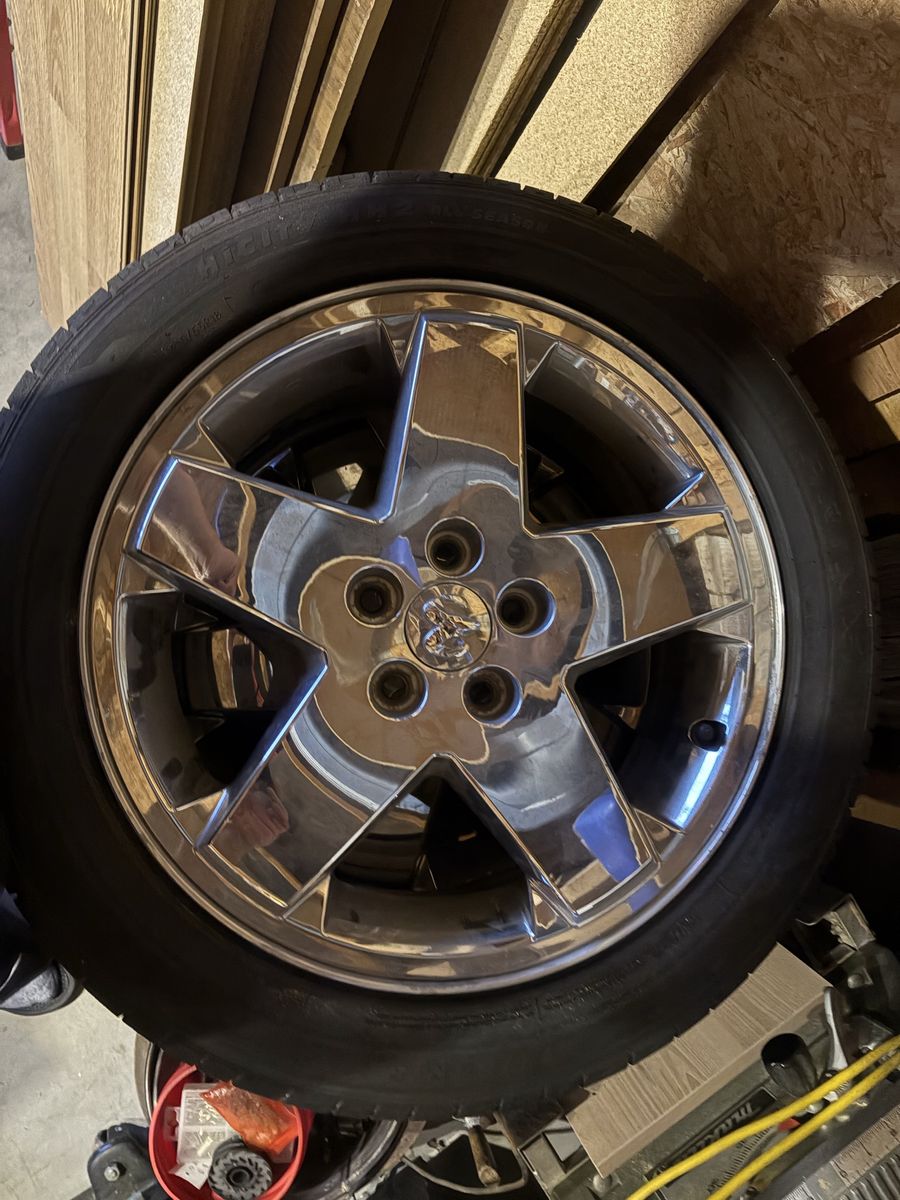 18”Dodge rims and tires