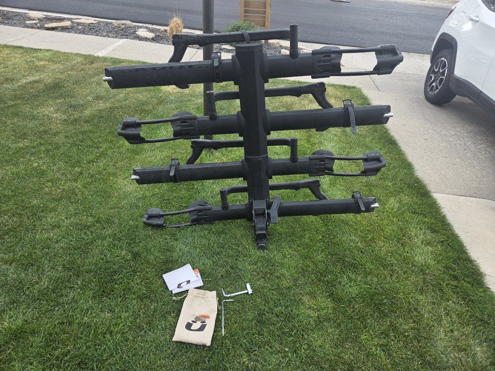 Kuat NV Base 2.0 - 4 Bike Rack W/ Bike & Hitch Locks