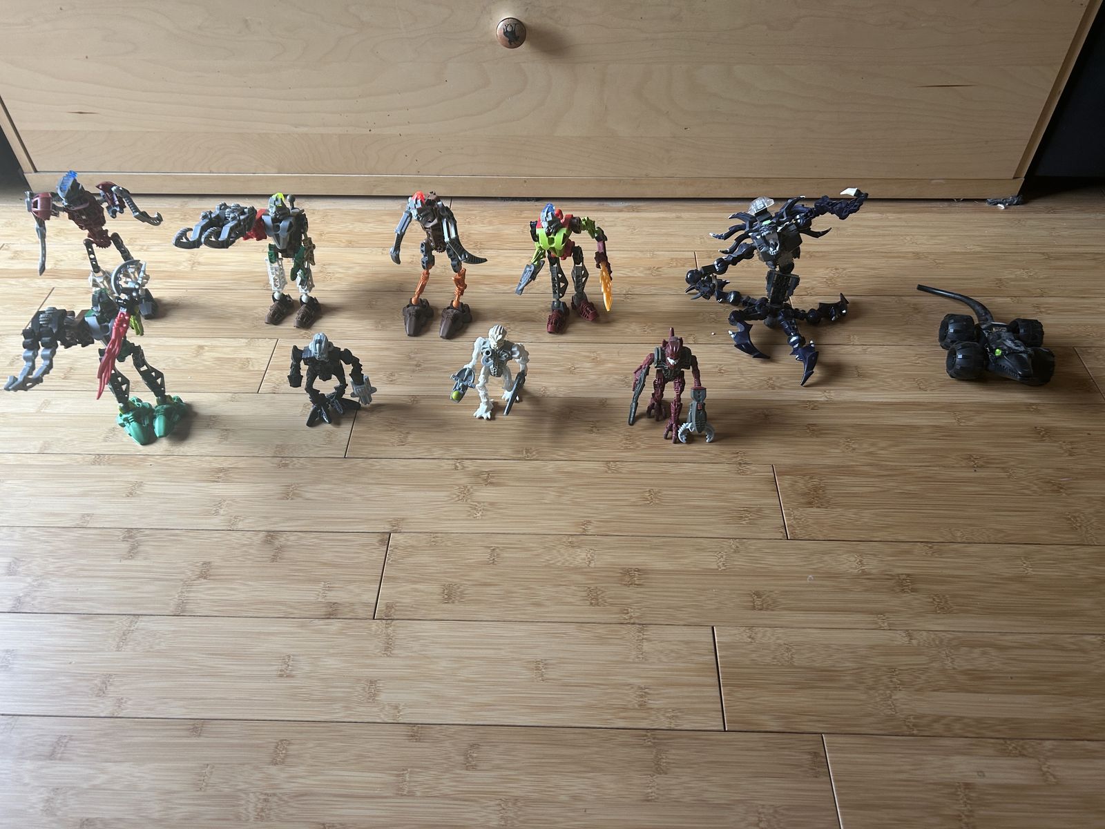 Lot of LEGO Bionicle Figures & Vehicles – Mixed Collection Set