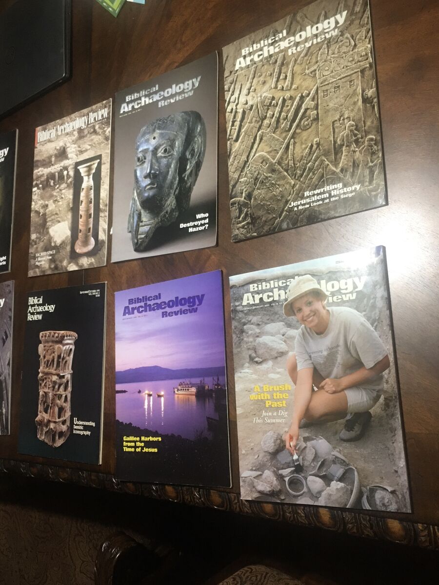 Biblical Archaeology Review Magazines