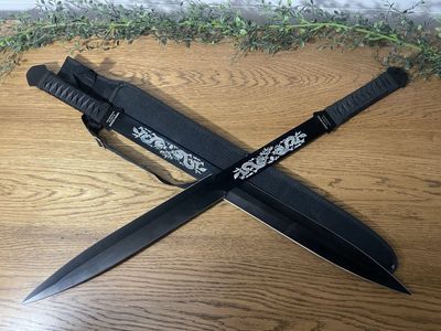 Full Tang Combat Dragon Ninja Sword