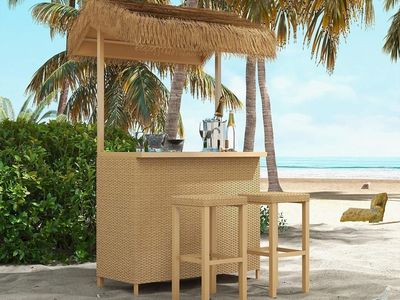Grand Patio Phuket 42in Ceramic Tiki Bar - 3PCS