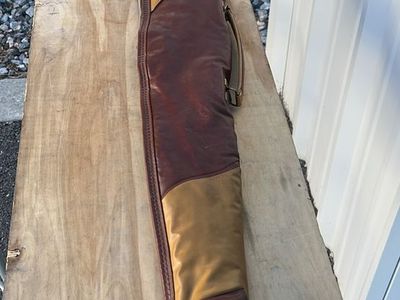 Vintage Faux Leather Rifle Soft Gun Case