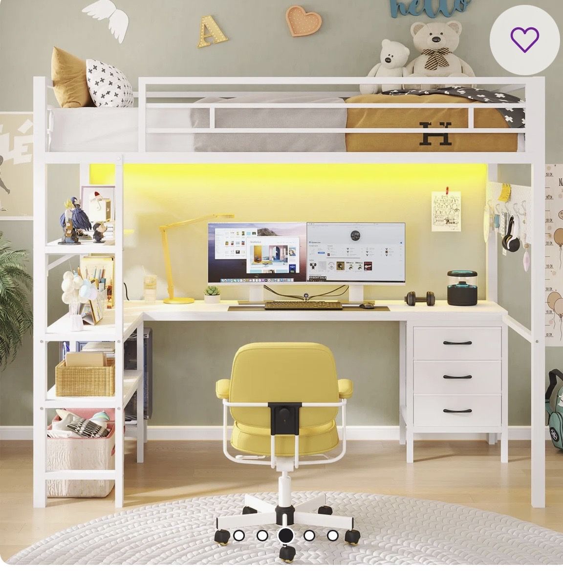 Twin Size Loft Bed