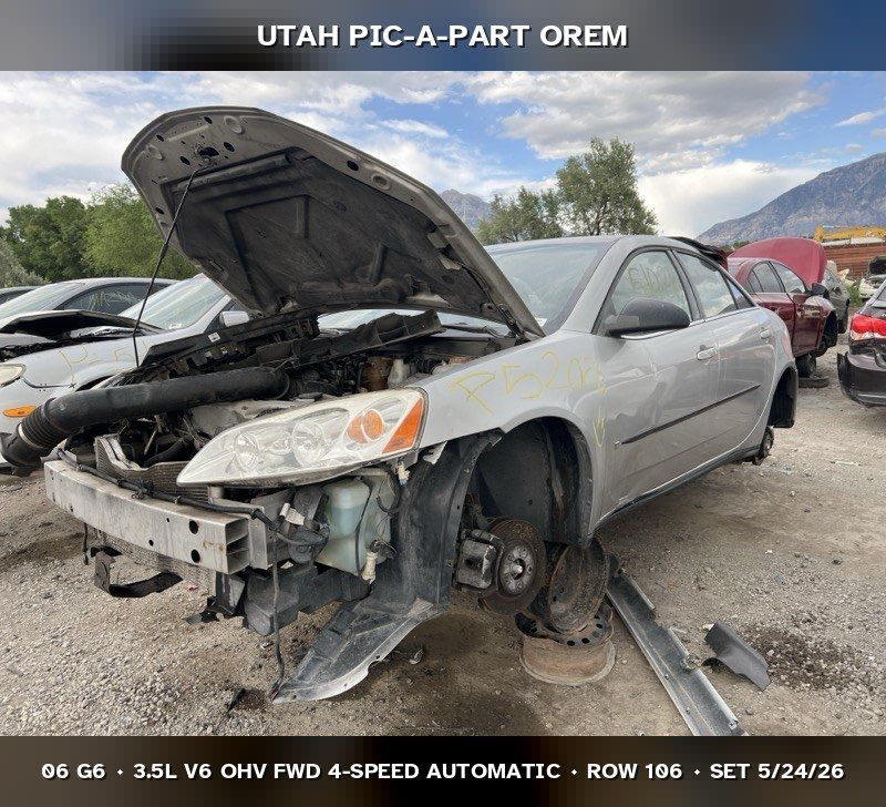 2006 Pontiac G6 Parts - UTPAP Orem