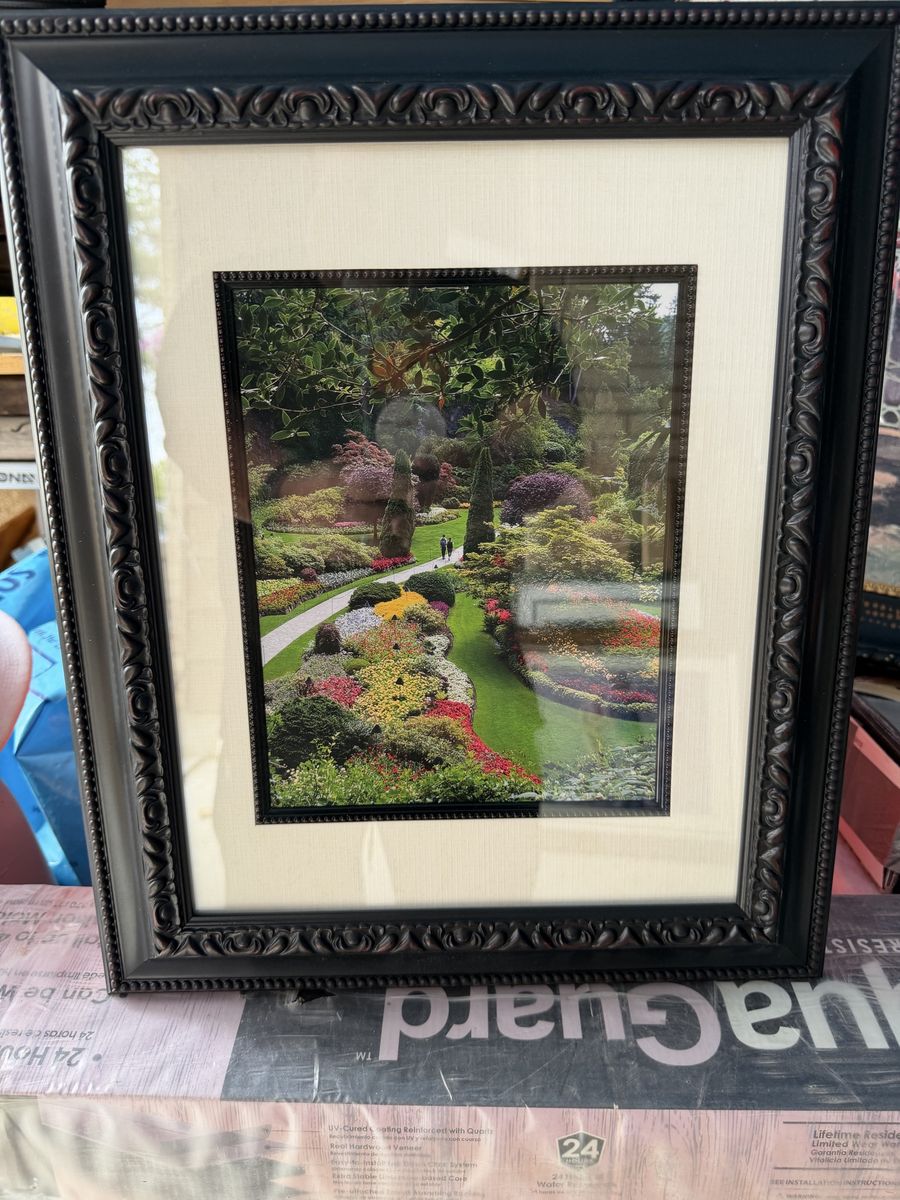 Karin Dessner "The Morning Fix" Print, San Francisco, 2002 - Ornate Black Frame