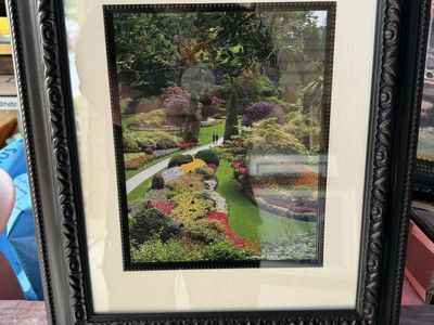 Karin Dessner "The Morning Fix" Print, San Francisco, 2002 - Ornate Black Frame