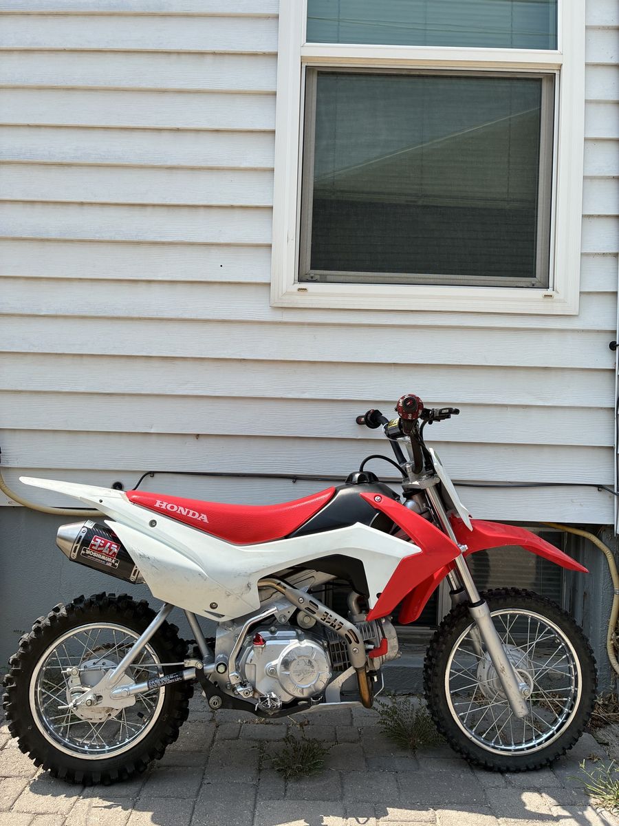 Honda CRF 110 CRF110F CRF 110F Yoshimura Exhaust and ProTaper Handlebars