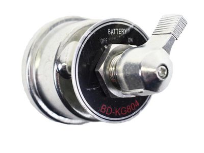 New High Current Master Battery Disconnect Switch with Face Plate