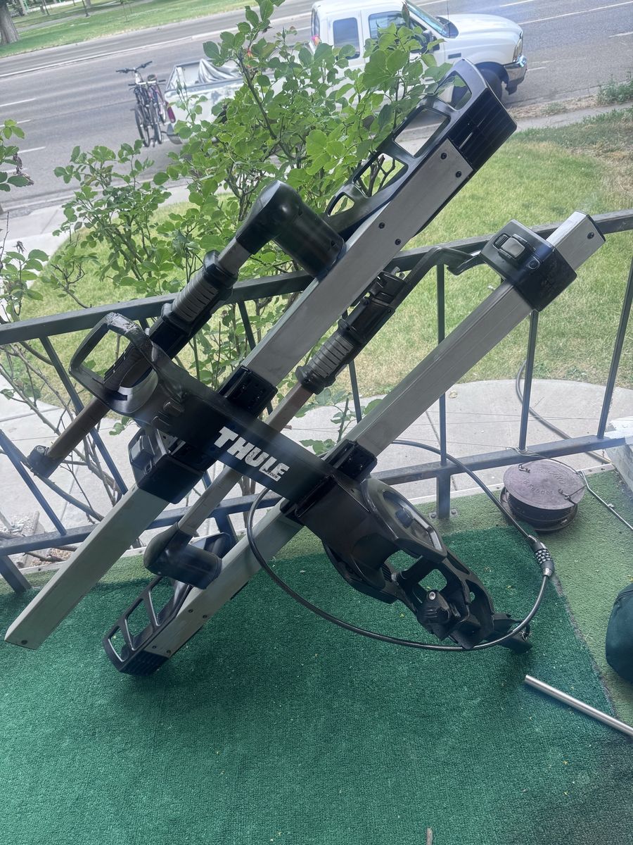 Thule T2 Pro XT 2-Bike Hitch Rack - 1.25" Hitch, Tilting, Fat E-Bike Ready, Locks Included