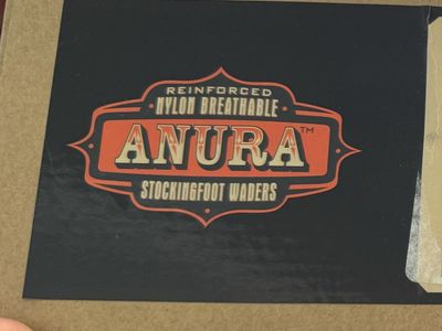 Frogg Toggs Anura Reinforced Nylon Breathable Stockingfoot Waders Size XL Brand New In Box