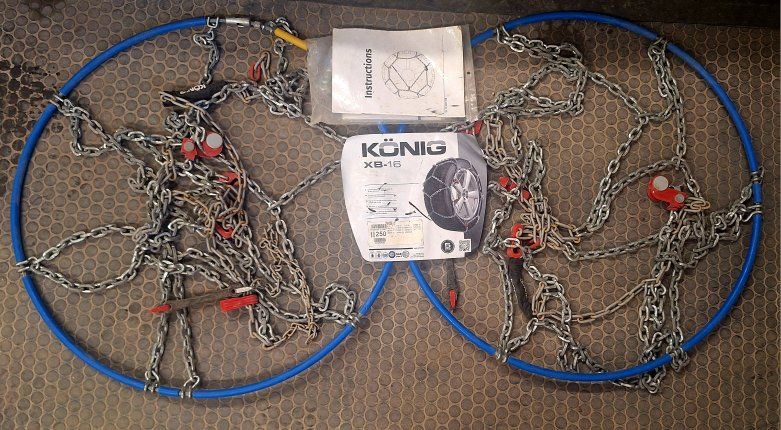 Konig XB 16 250 Snow Tire Chains (1 Pair)