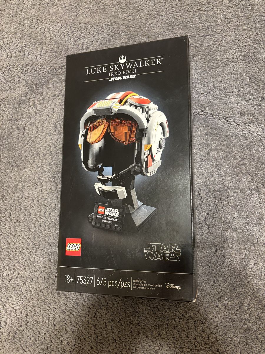 Retired Luke Skywalker helmet