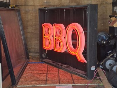Neon BBQ Signs