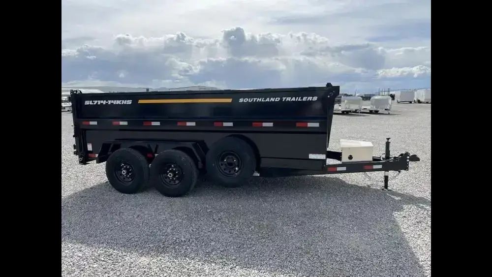 2026 Southland Trailers 7x14 High Side Dump Scisso