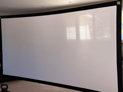 New in box 120inch Projector Screen with Stand