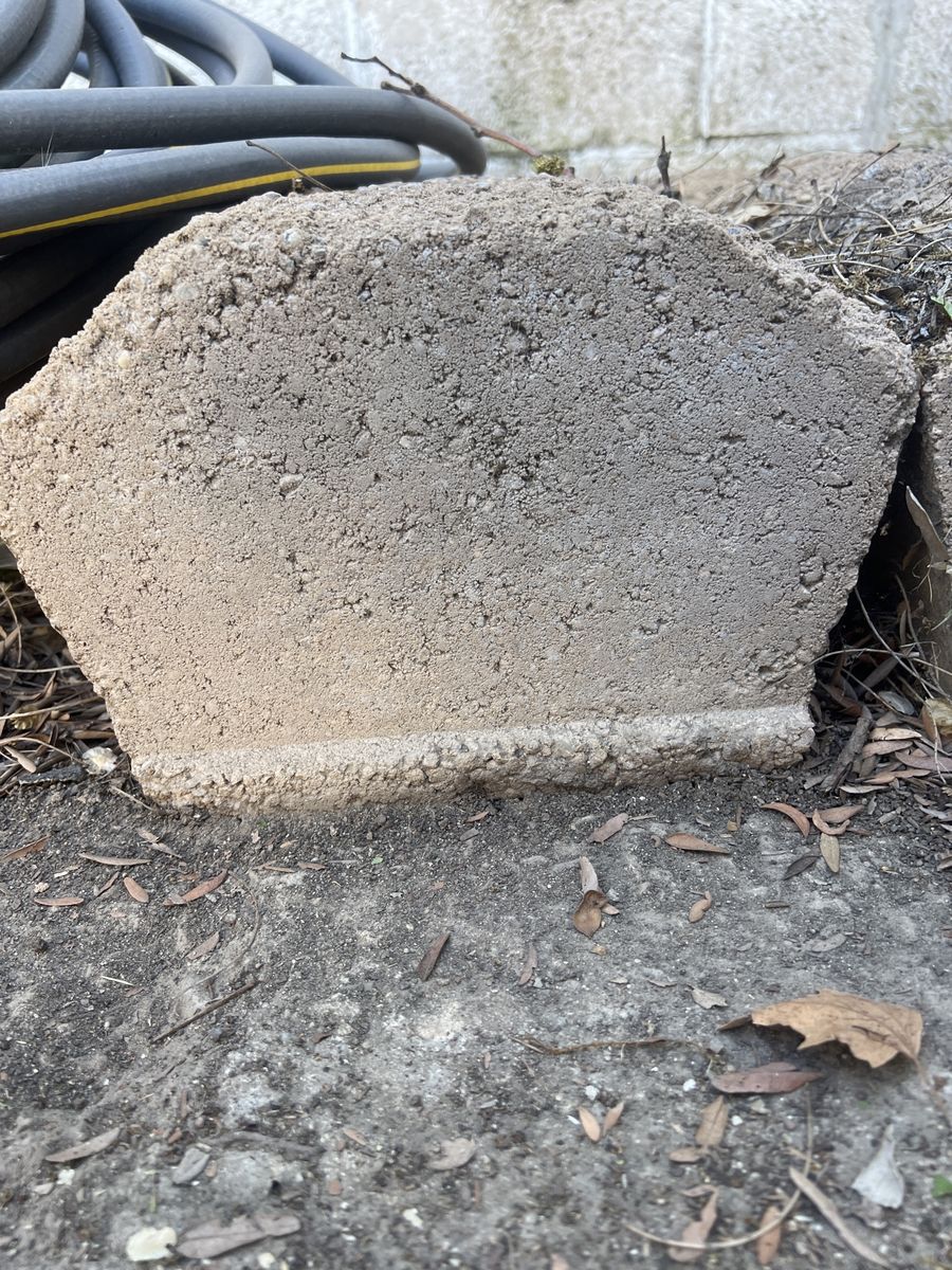 Curbing blocks