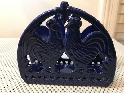 CHOOSE 1 or more: Napkin Holder Rooster Design, or S/P Shakers, new and used items