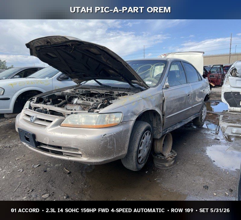 2001 Honda Accord Parts - UTPAP Orem