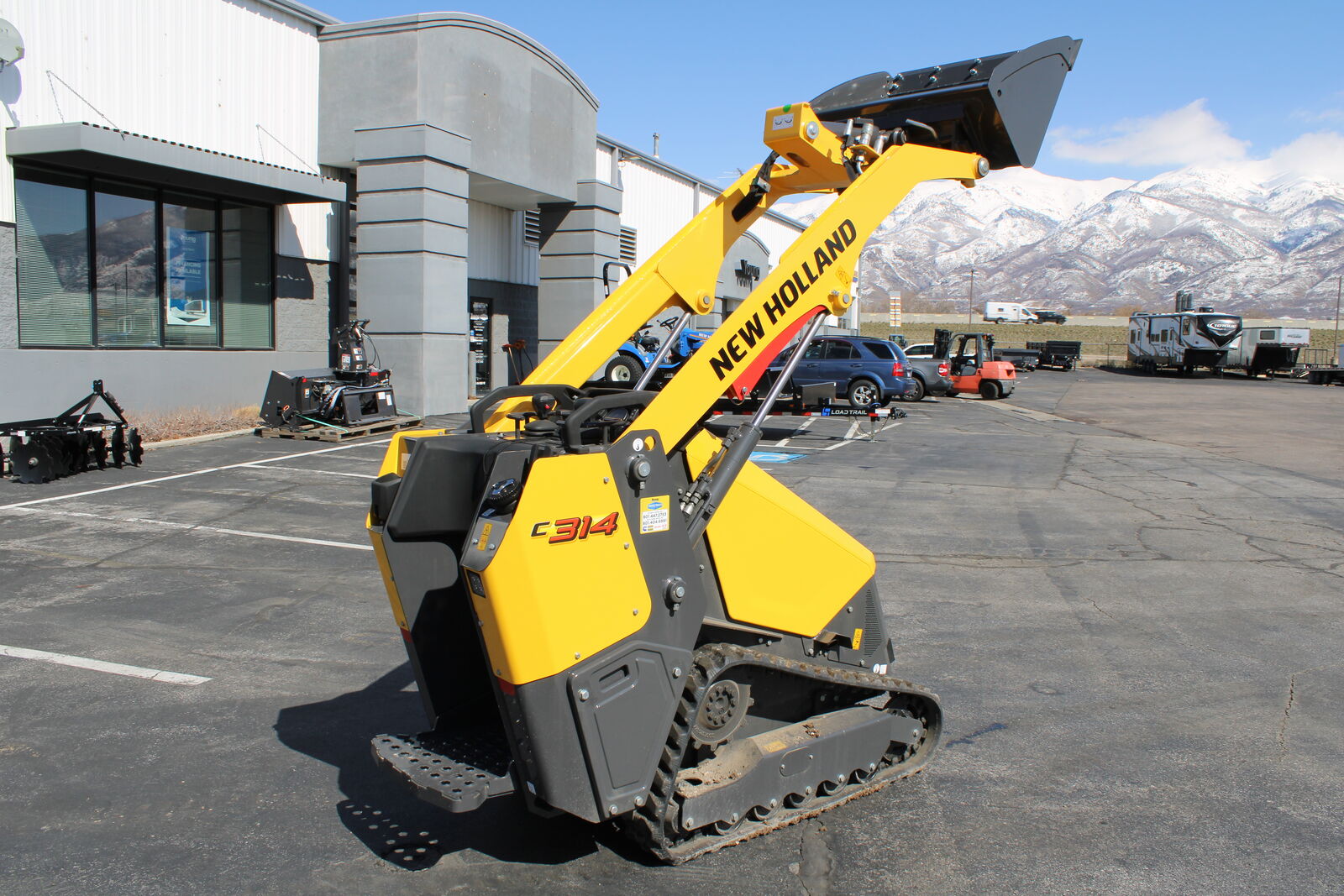 Rent the New Holland C314 Mini Track Loa!der – Just $99/Day