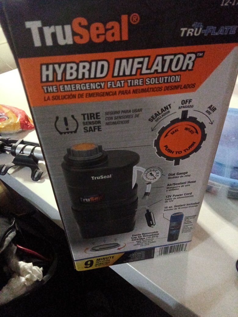 hybrid tire inflator