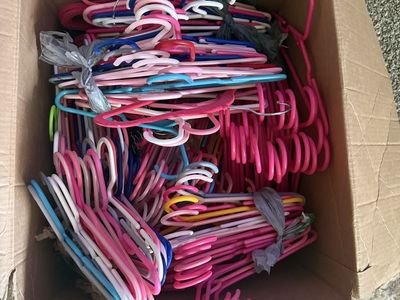Hangers velvet kids and plastic 192 box