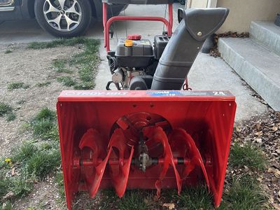 Troy bilt snow blower