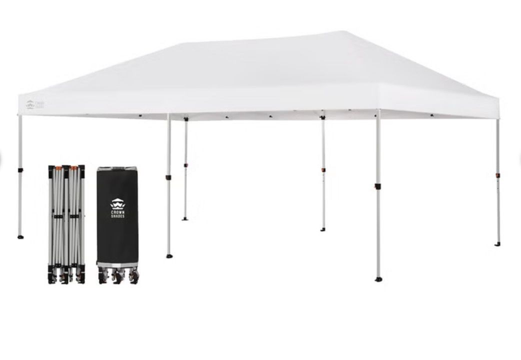 NEW Crown Shades 10’ x 20’ Instant Canopy plus Wheel-bag MP200A-CO