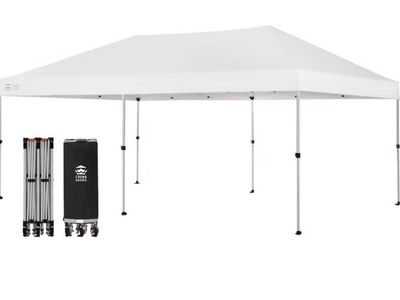 NEW Crown Shades 10’ x 20’ Instant Canopy plus Wheel-bag MP200A-CO