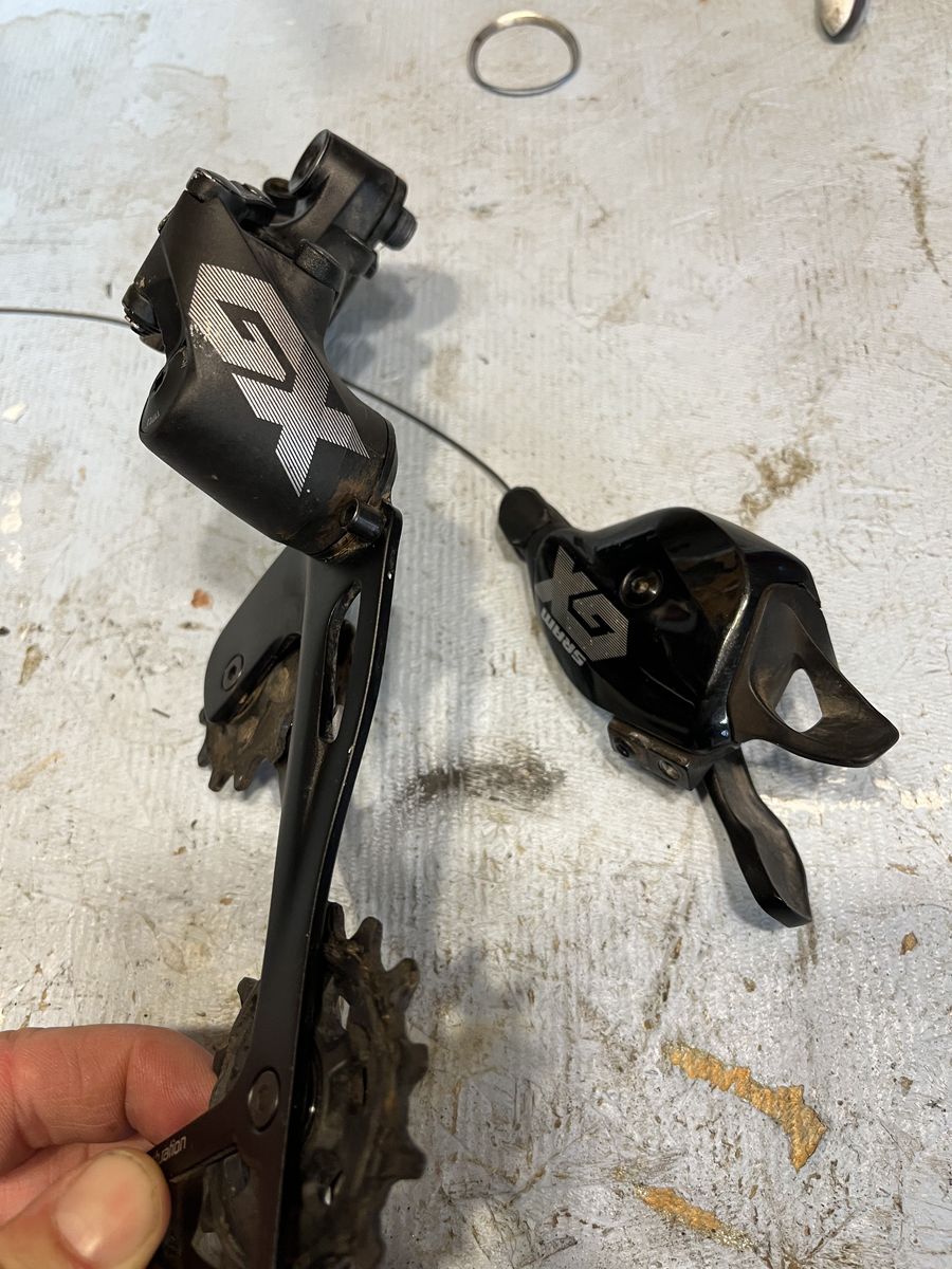 GX eagle 12 speed derailleur and shifter