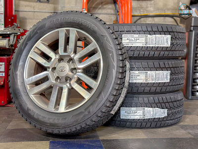 Toyota 20" Snow Package | 245 60 20 Bridgestone Blizzak | Limited Wheels | Tacoma | 4runner | Winter Tires | 245/60r20